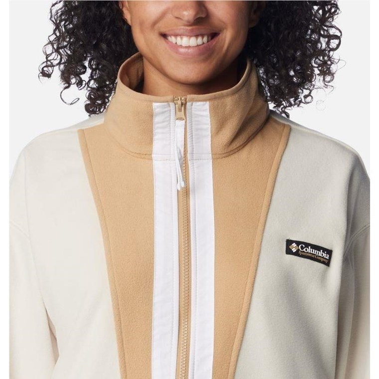 Columbia W Back Bowl Fleece Chalk/Canoe/White