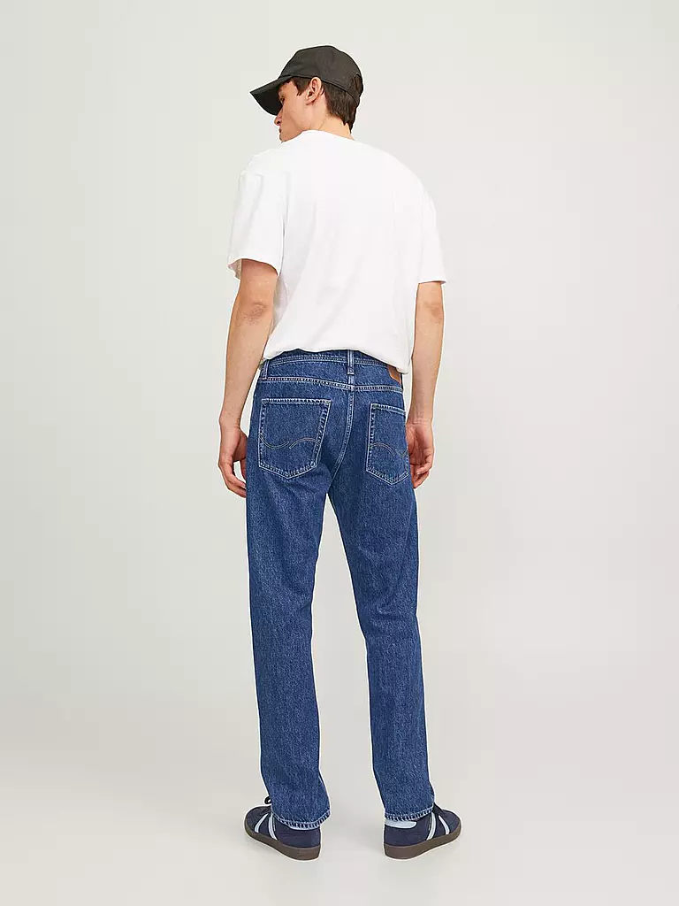 JACK & JONES Jeans Slim Fit JJICHRIS JJORIGINAL  blau