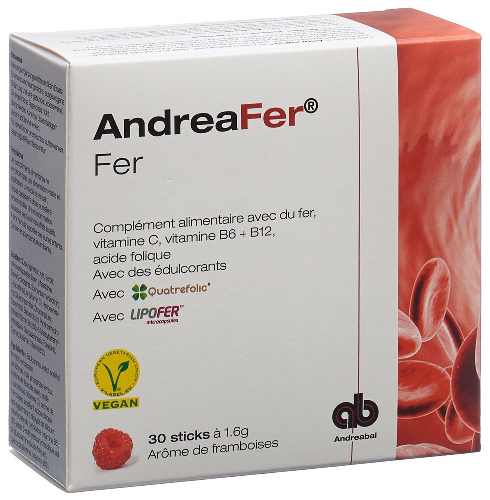 ANDREAFER Eisen Sticks Stick 30 Stk