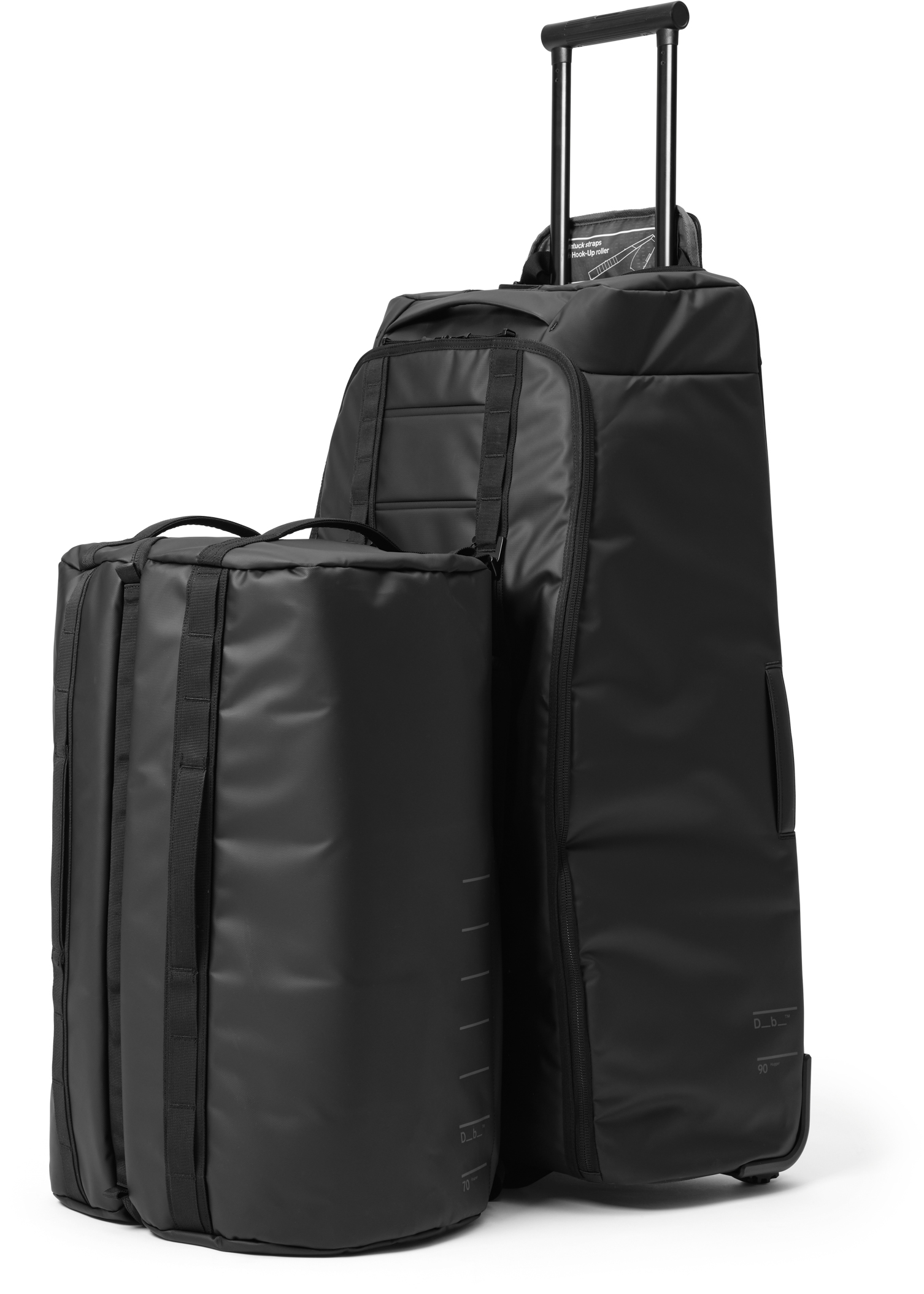 Roamer Pro Split Duffel 70L Black Out