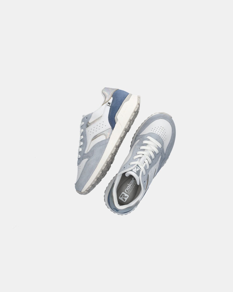 Rieker Evolution Lage sneakers  - blauw