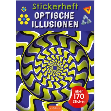 ars Edition Stickerheft – Optische Illusionen