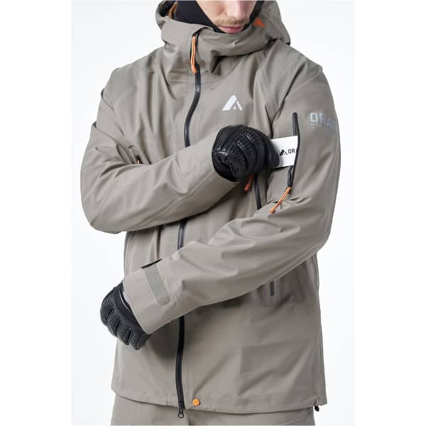 Veste de ski ORAGE GLACIER JACKET LIGHT 3 PLY CLAY