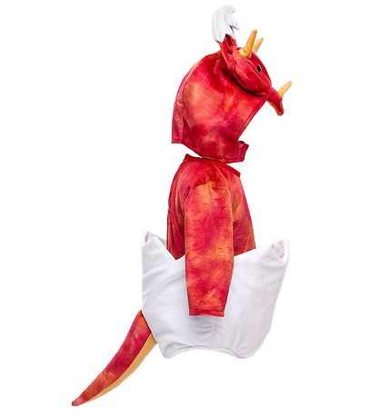 Great Pretenders Kostüm - Baby Dino Triceratops - Rot