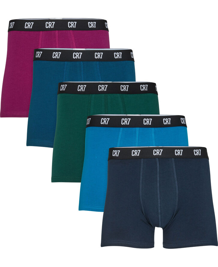 JBS CR7 Basic,Trunk organic,5-pack Multifarve