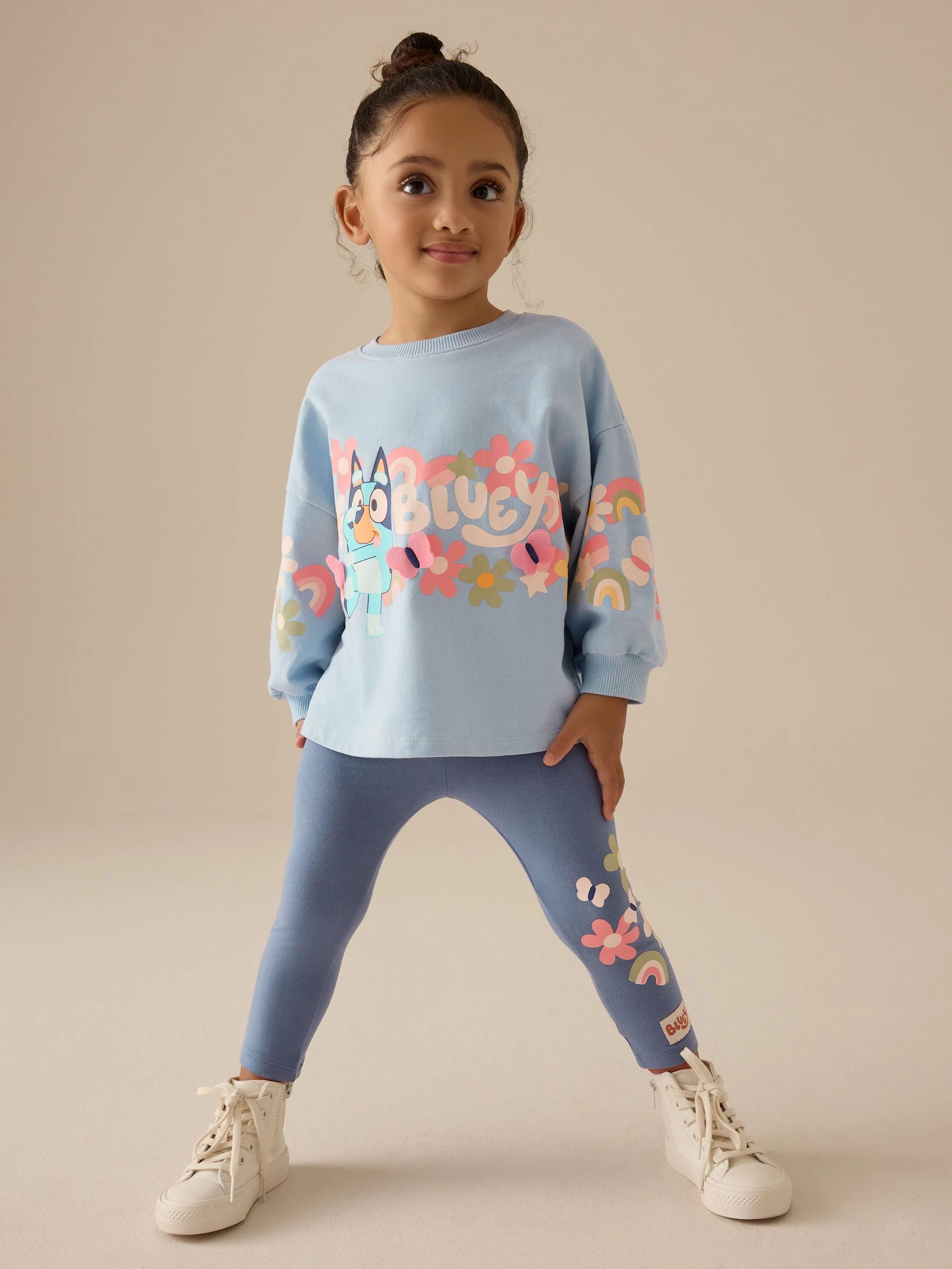 Blauw - Set met Bluey-top en -legging (12 mnd - 7 jr)