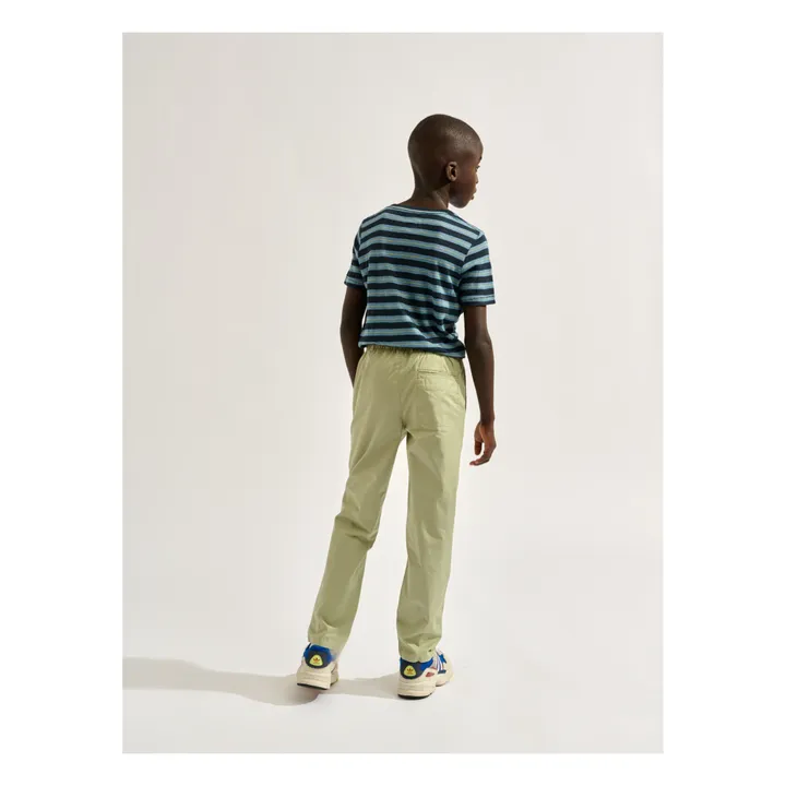 Bellerose Pantalon Droit Chino Pharel  | Sauge