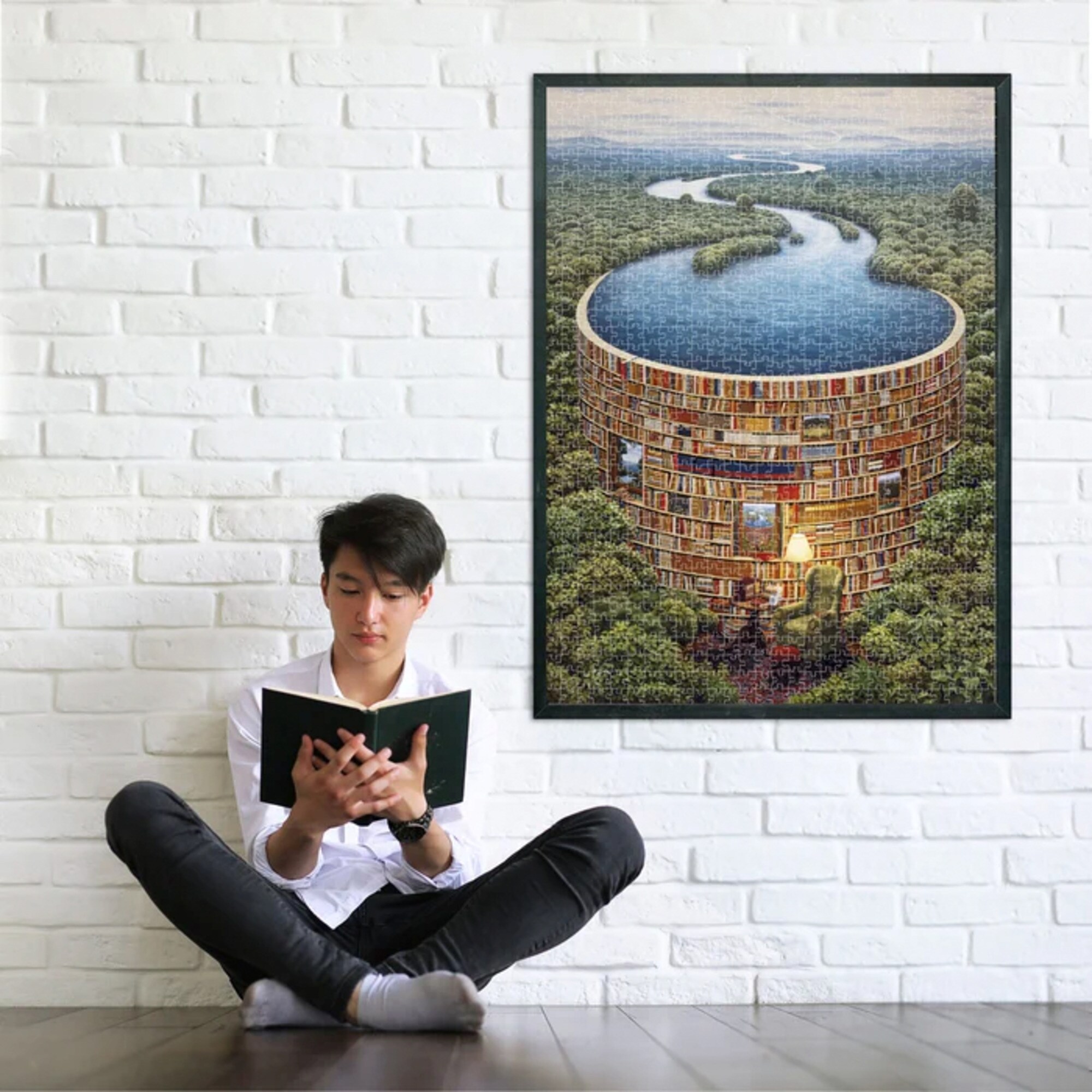 Clementoni Puzzle High Quality Collection - Bibliodame