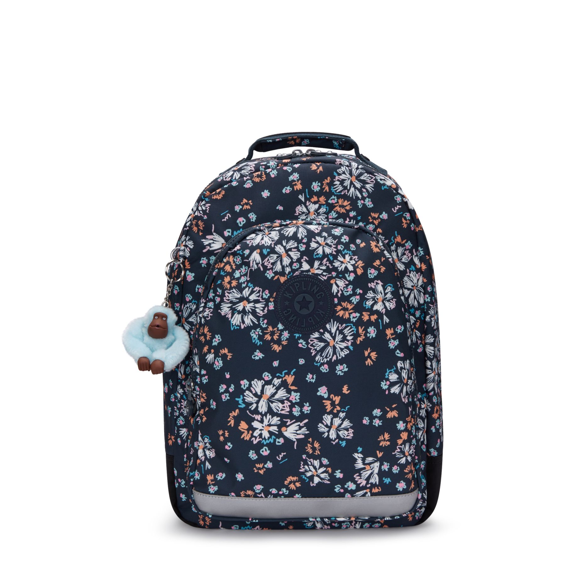 CLASS ROOM Grand sac à dos avec protection ordinateur - Flower Field