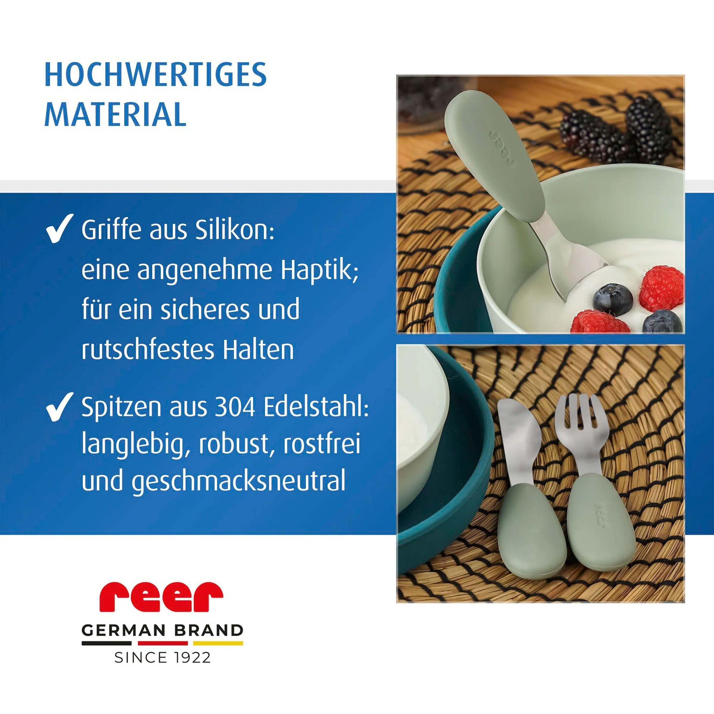 reer 3-tlg. Lernbesteck