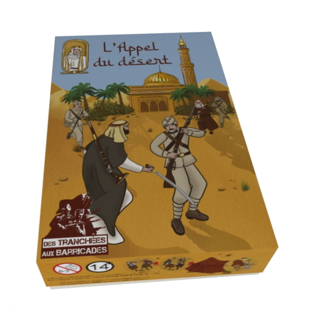L'Appel du Désert - la boite de jeu en édition limitée