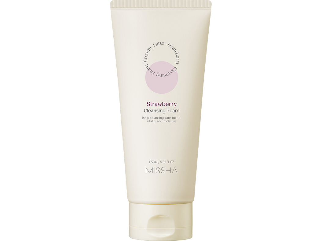 ESPUMA LIMPEZA MISSHA CREAMY LATTE MORANGO 172ML