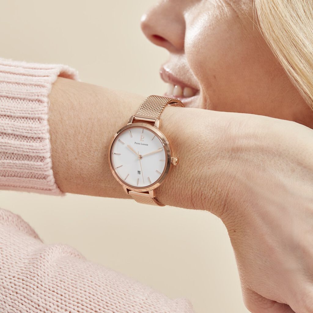 Montre Pierre Lannier Echo Argenté