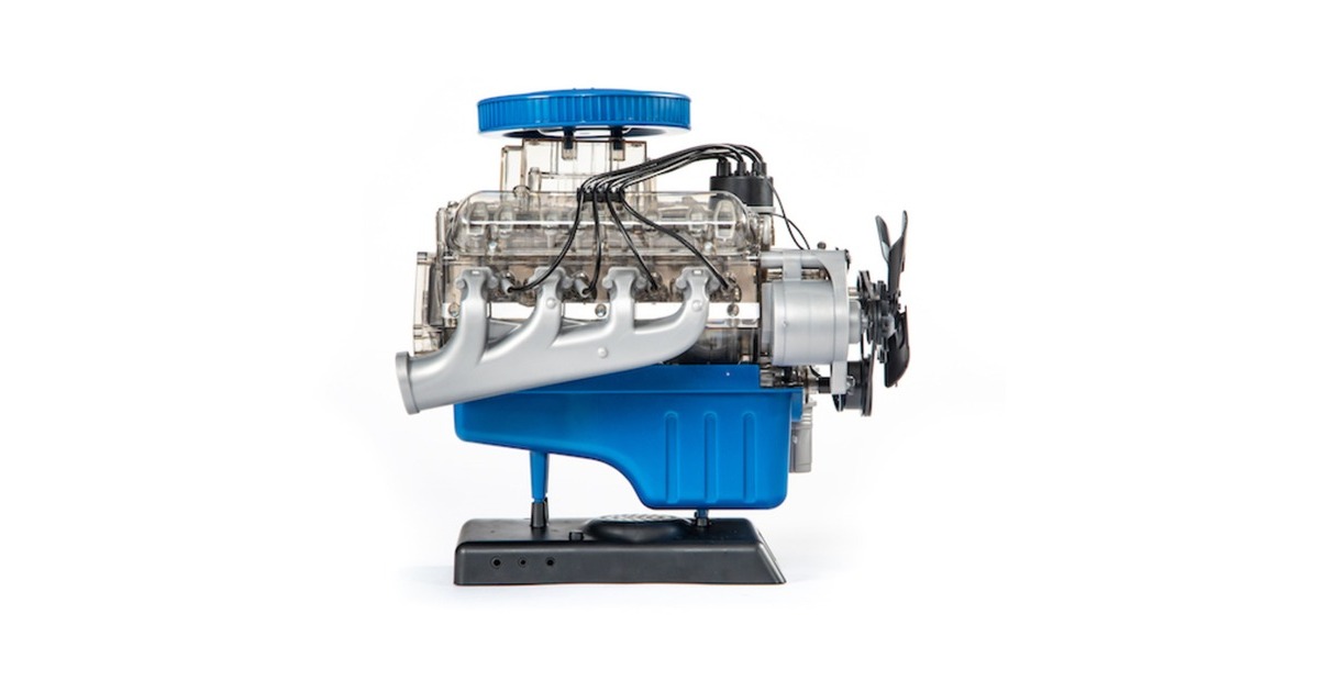 FranzisFord Mustang V8-motor Modelbouw  (Schaal 1:4)