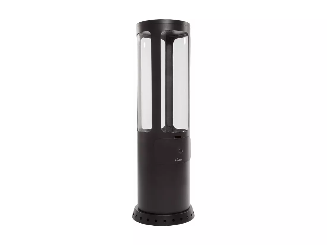 Poêle à éthanol 3kW en acier noir