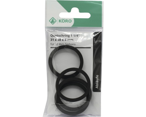 Rubberen ring 31x38x4 mm