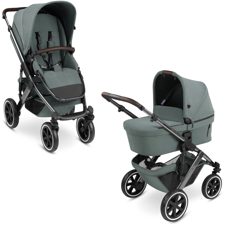 ABC DESIGN Kombikinderwagen Salsa 4 Air Aloe Kollektion 2024