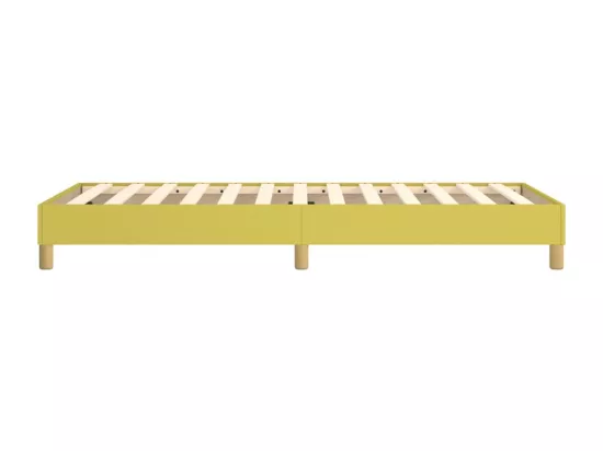 Sommier tapissier Vert 100x200 cm Tissu