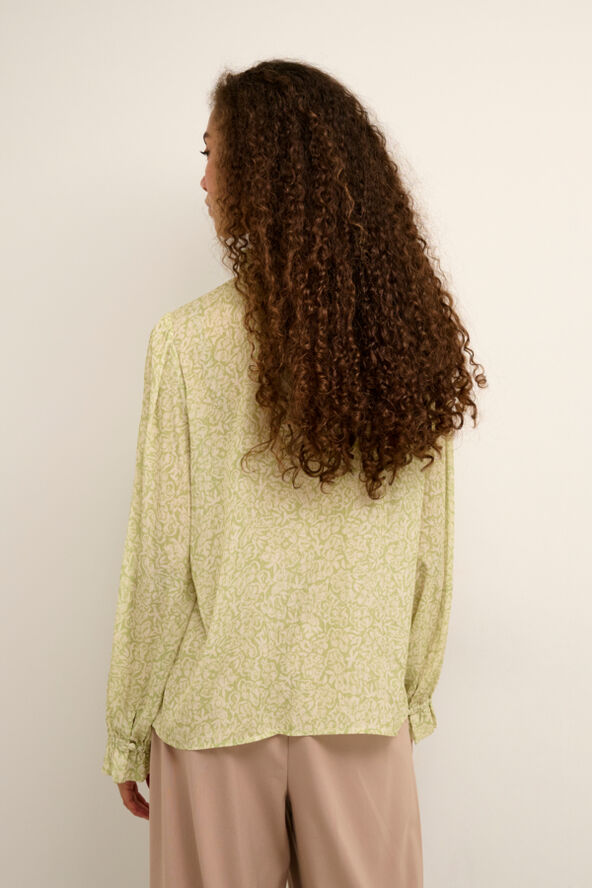 Karen by Simonsen HikiKB Blouse Lime flower lace