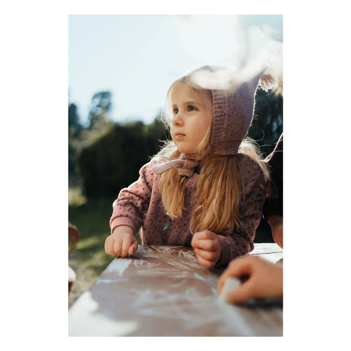 Bootani Bonnet Pompon Laine | Rose