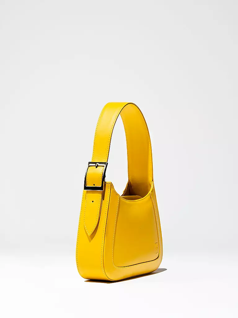 FIVE FORTY Ledertasche - Mini Bag GAIA gelb