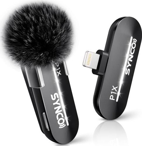 SYNCO - P1XL - Draadloze Lavalier Microfoon - Professioneel - Voor iPhone