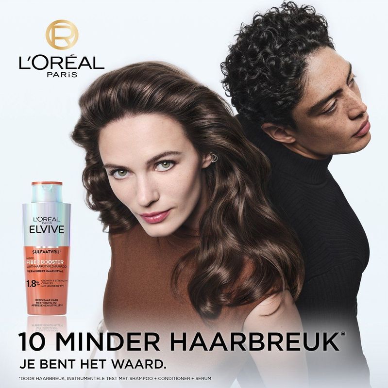 L'Oréal Paris - Elvive Fiber Booster - Anti-Haaruitval Shampoo - 300ml