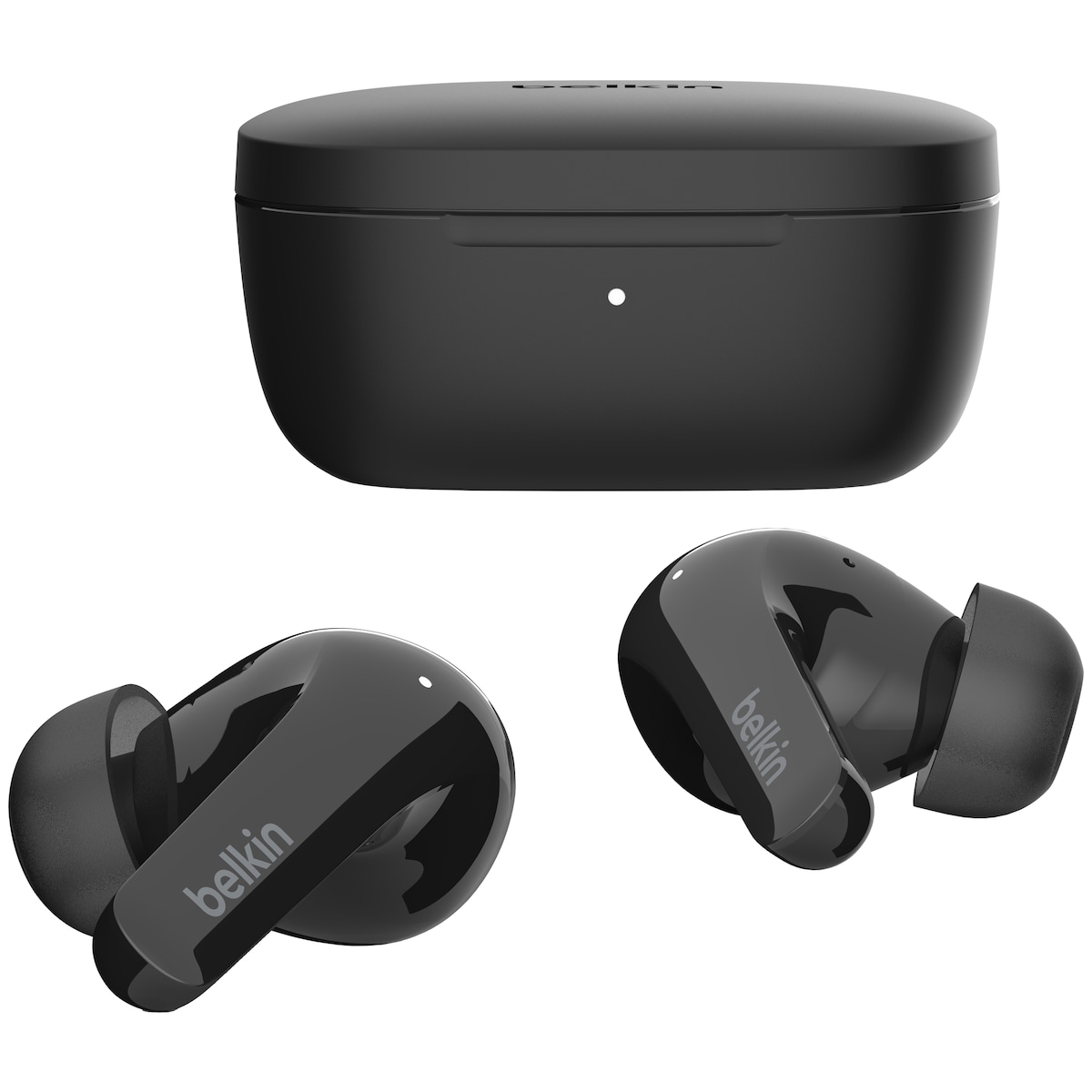 Belkin SoundForm Flow helt trådløse hodetelefoner (sort)