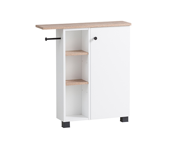 Badschrank »Balto«, matt weiß