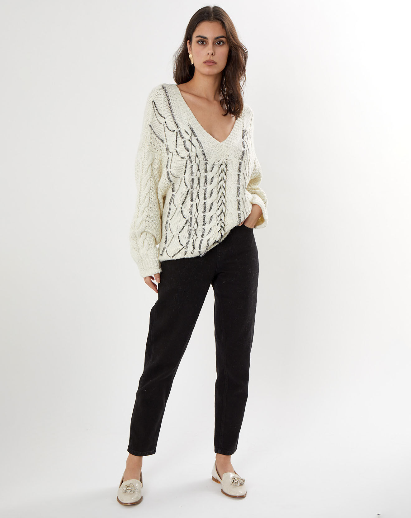 Belair Pantalon Paprika noir