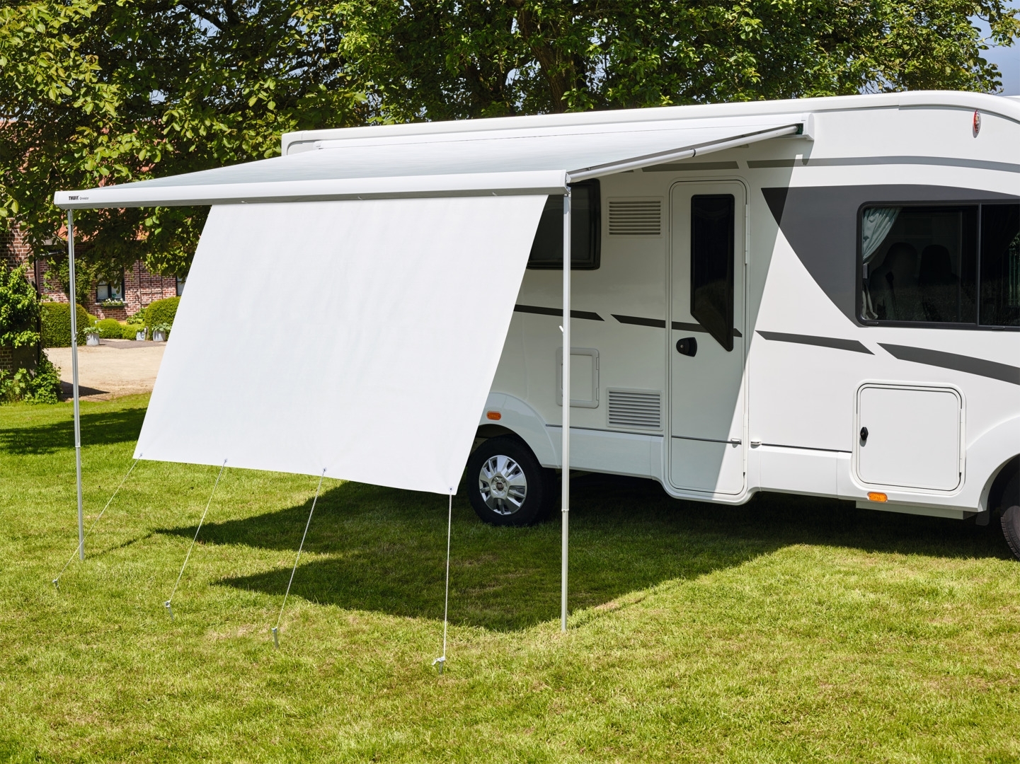 Thule View Blocker G2 Front, Sonnenschutz Markise Vorderwand