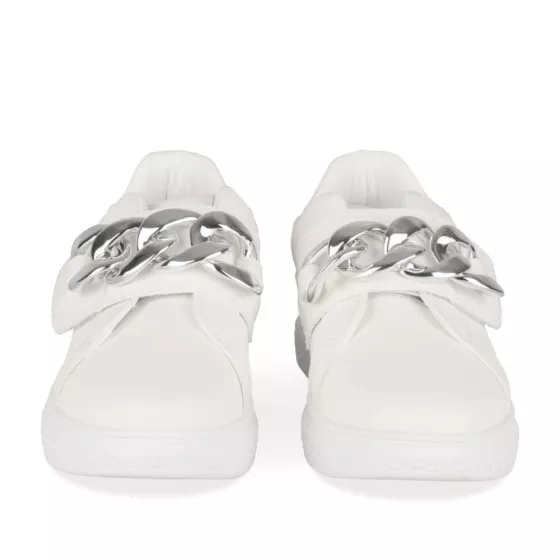 Baskets BLANC LOVELY SKULL