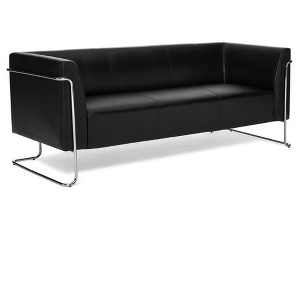 Lounge Sofa CURACAO Kunstleder mit Armlehnen hjh OFFICE