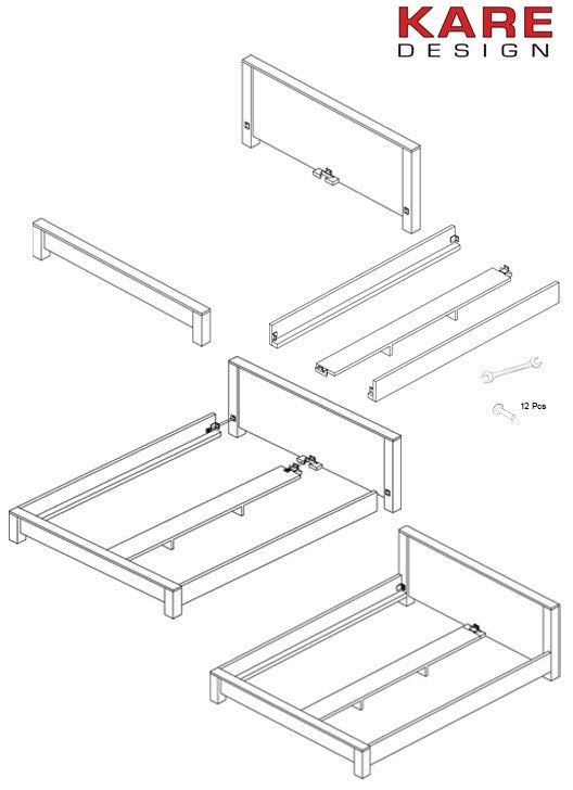 Bed Puro Kare Design