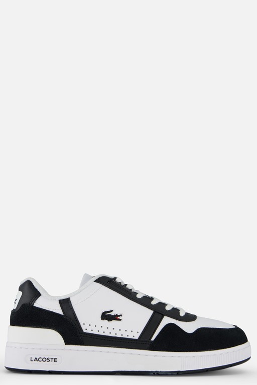 Lacoste T-Clip Sneakers wit Leer