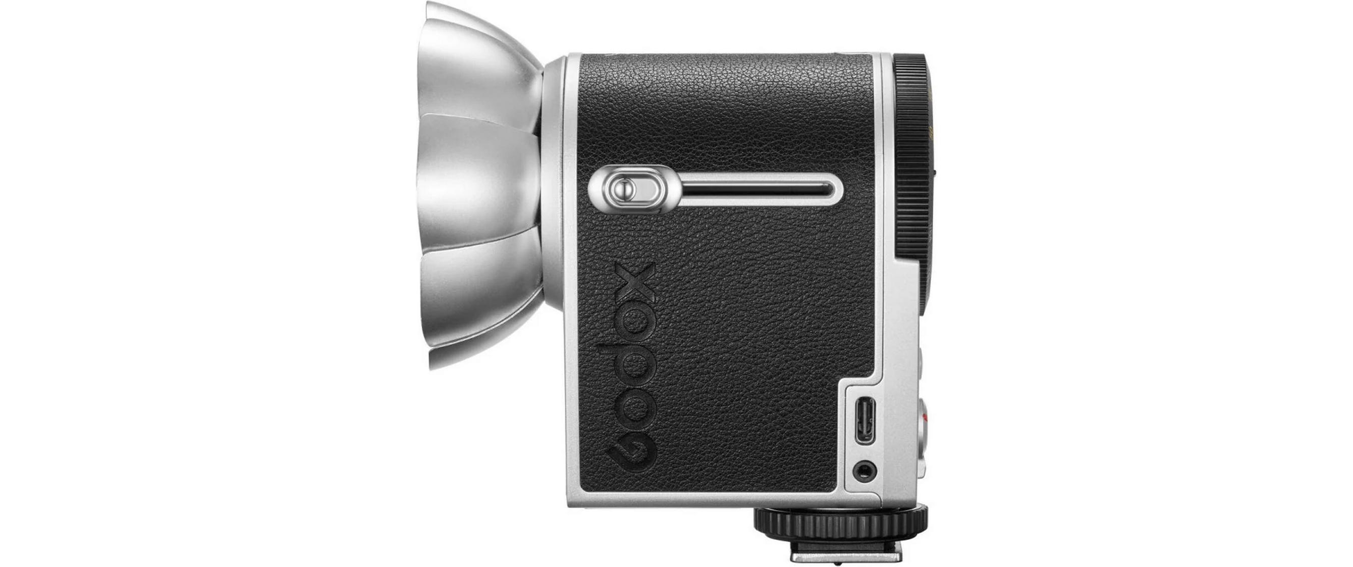 Blitzgerät Lux Cadet Retro<br>Retro-Kamerablitz mit flexibler Steürung und vielseitigen Blitzmodi
