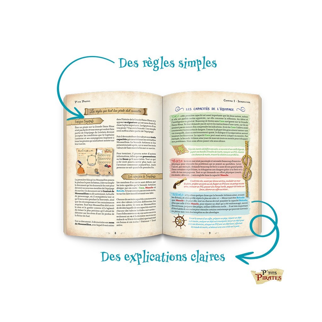P'tits Pirates - Livre de base