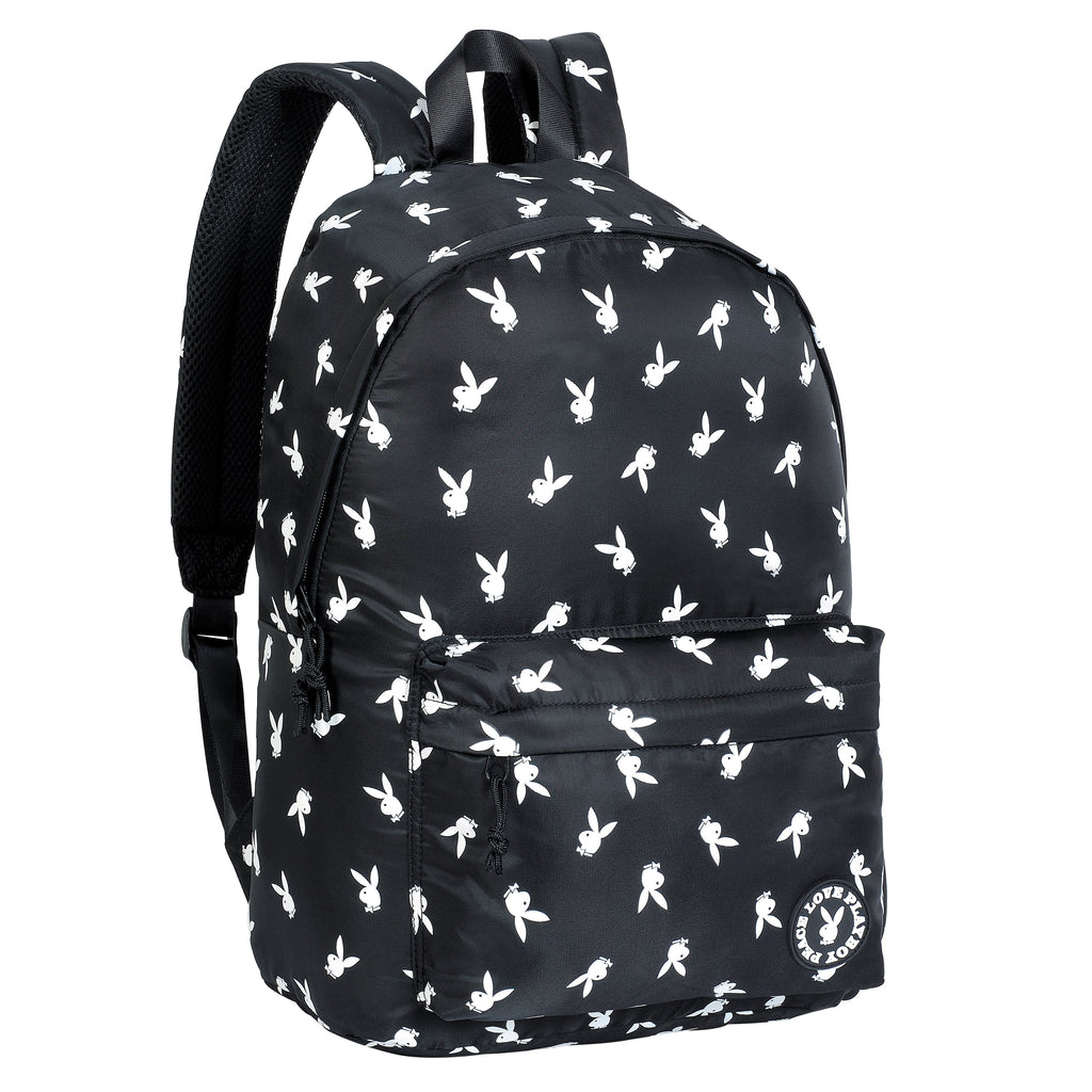 Mochila Bunny Pattern Black Playboy