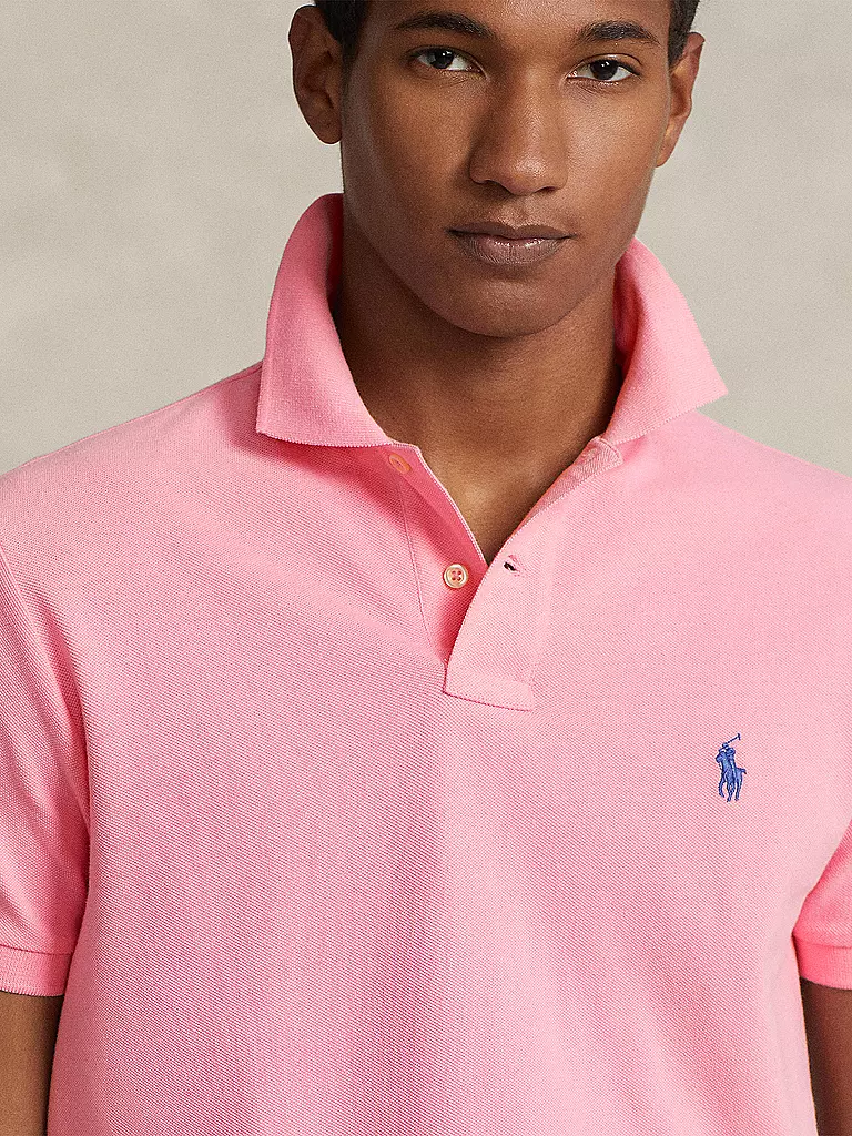 POLO RALPH LAUREN Poloshirt Custom Slim Fit rosa