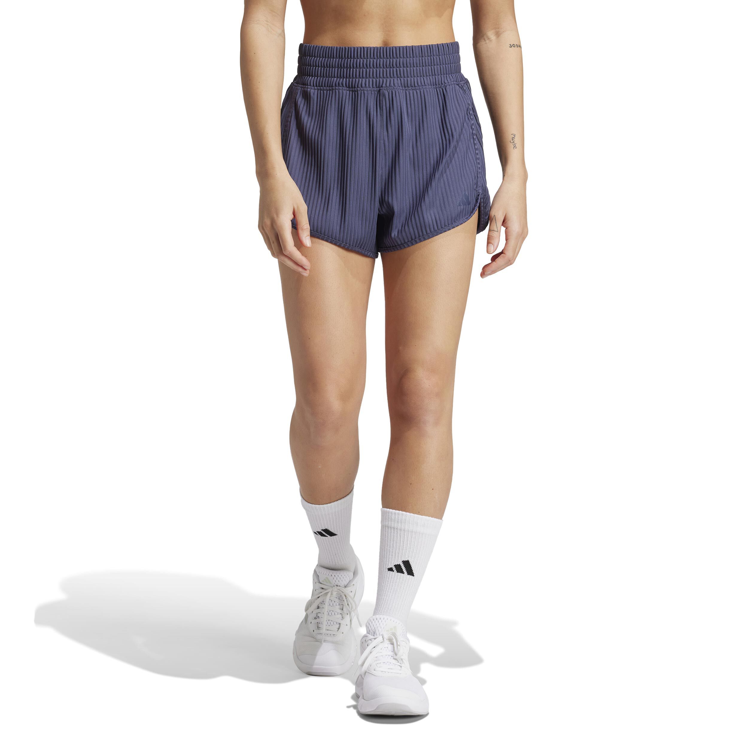 adidas Pacer Rip Shorts Femmes - Bleu Foncé