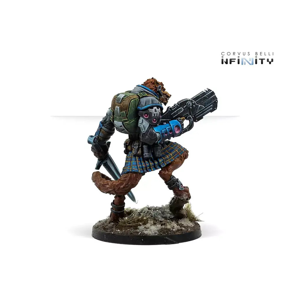 Infinity - NA2 - McMurrough, Mercenary Dog-Warrior