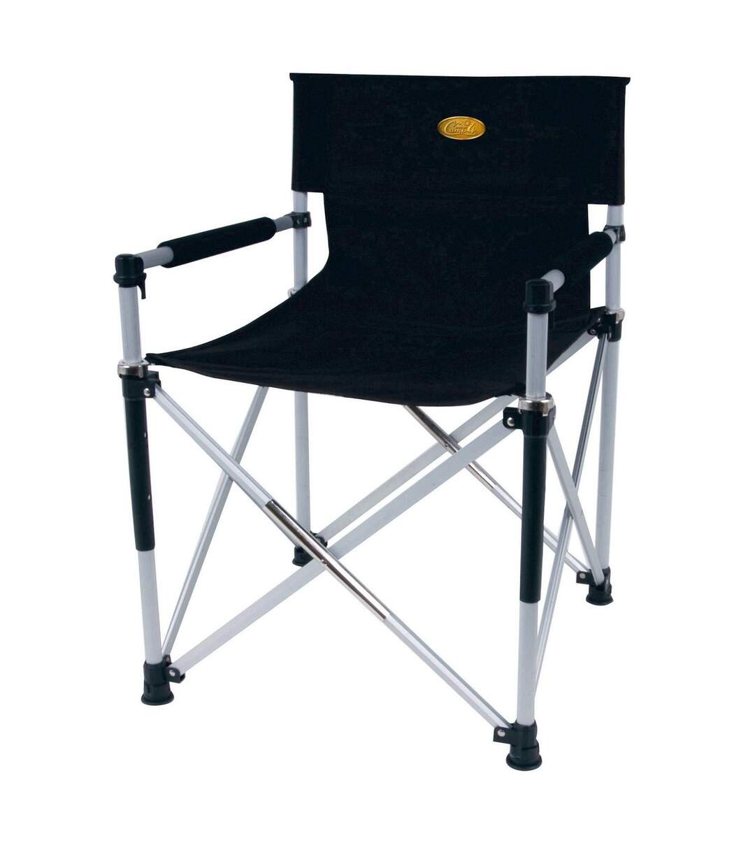 Camp 4 - Chaise de camping TOSCANA LUXUS (Noir) (Taille unique) - UTMD619