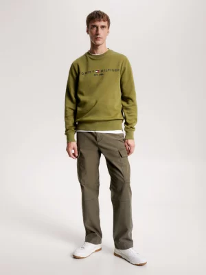 Moletom com logo e modelagem regular