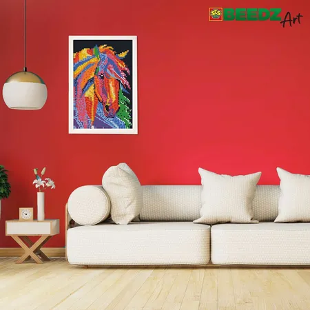 SES Creative Bügelperlen BEEDZ Art Fantasie Pferd 7000er