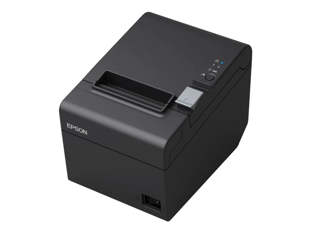 Epson TM T20III - Kvitteringsprinter - termisk linje - Rulle (7,95 cm) - 203 x 203 dpi - op til 250 mm/sek. - USB 2.0, seriel - skærer - sort