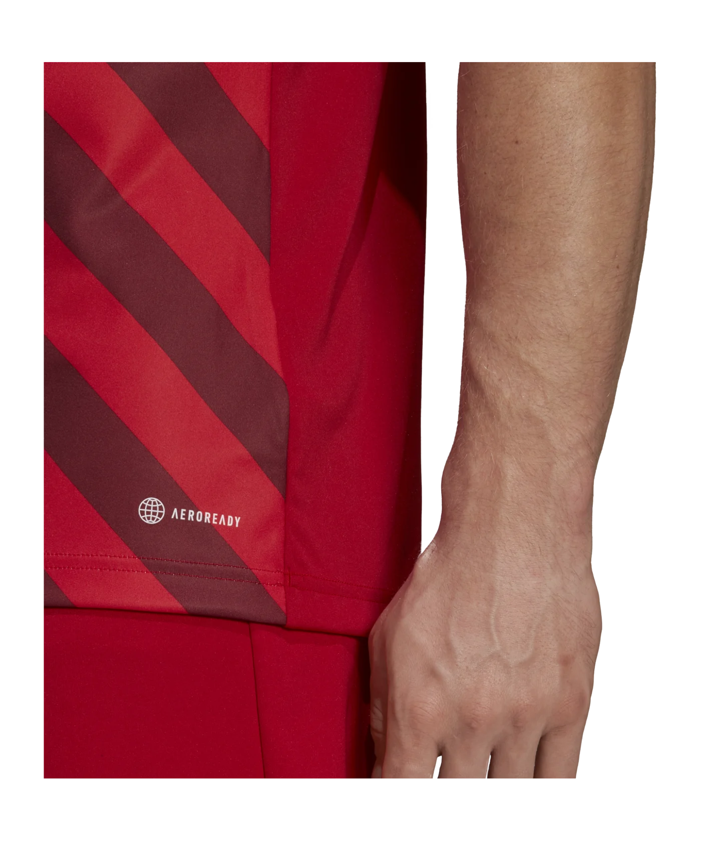 adidas Entrada 22 GFX Trikot Rot Grau