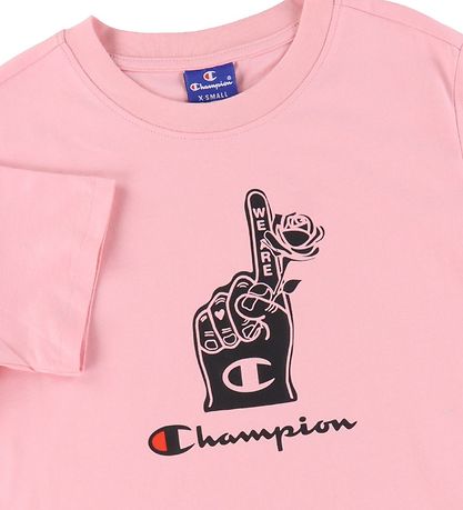 Champion Fashion T-Shirt - Rosa m. Print