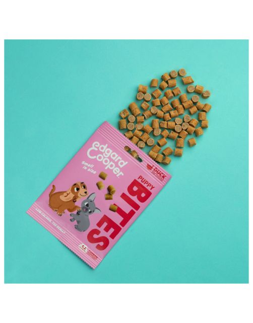 Edgard&Cooper Puppy Bites Small Eend - Hondensnacks