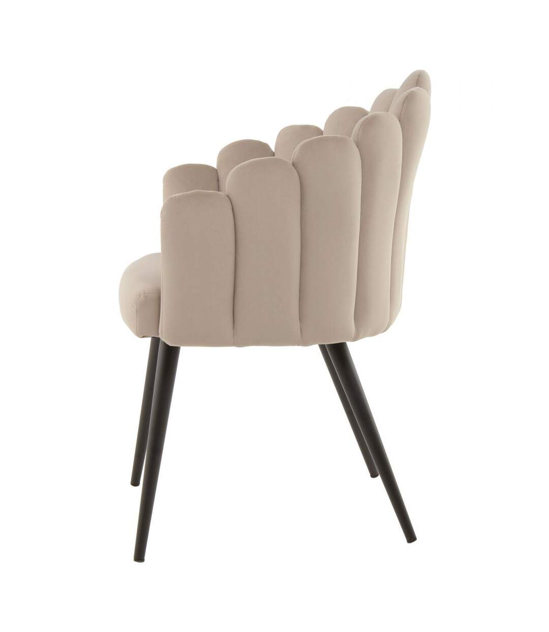 Fauteuil ALE en polyester doux et soyeux fait main BSCI