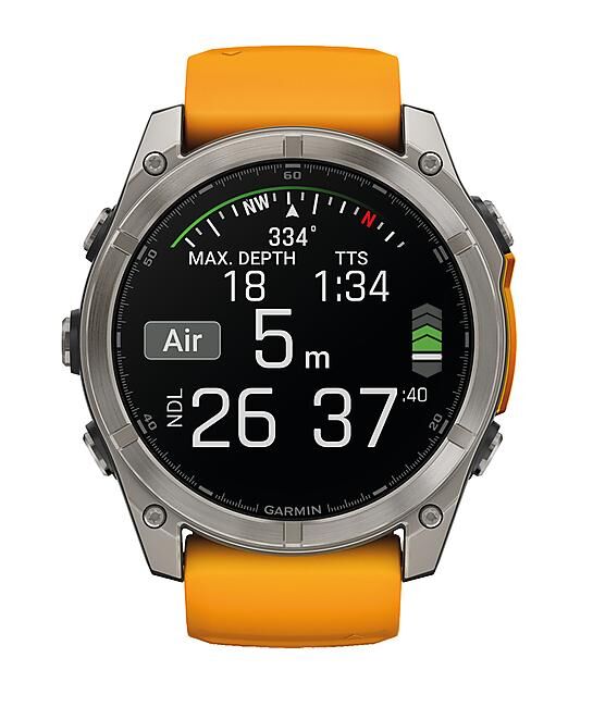 GARMIN - MONTRE GPS FENIX 8 - 51 mm SAPPHIRE AMOLED
